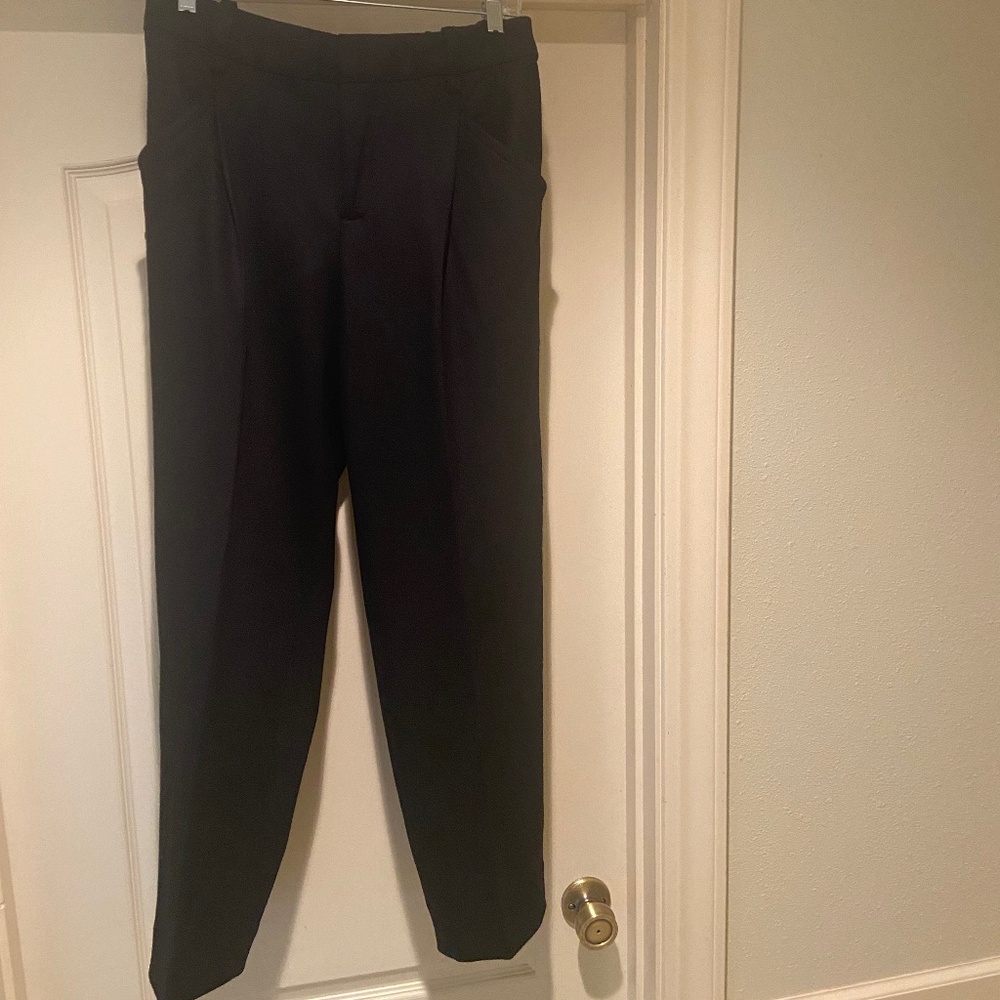 Banana Republic Wool Blend Pants Black NWT